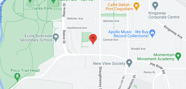 map of 402 2345 RINDALL AVENUE